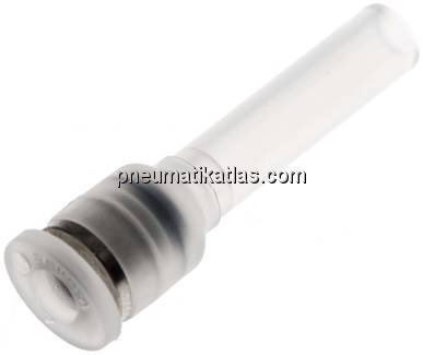 Reduzierung 6mm Stecknippel x 4mm Schlauch, IQS-PP