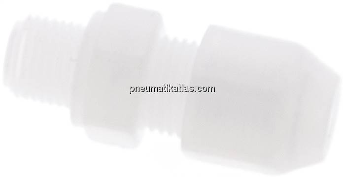 Gerade Verschraubung G 1/8"-6x4mm, Polypropylen