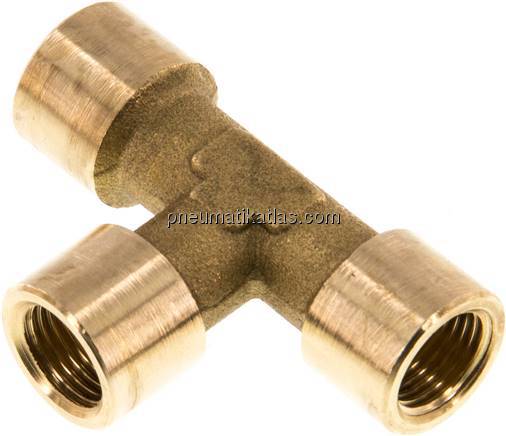 T-Stück G 1/8" (IG), Messing