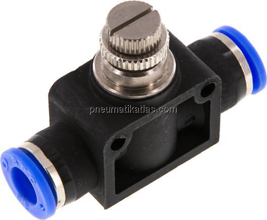 Drosselrückschlagventil 3/8" (9,52 mm) Steckanschluss