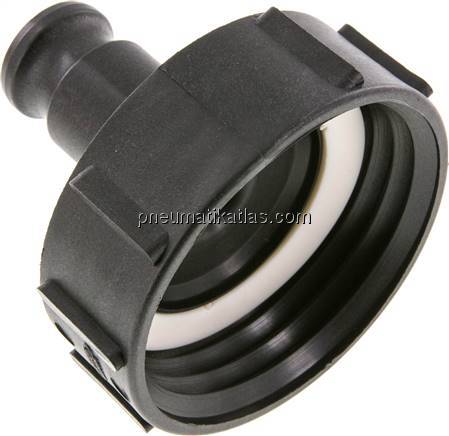 Kamlock-Stecker (A) S 100x8, DN 25 (1"), für IBC-Container