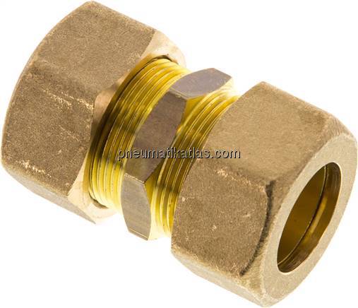 Gerade Klemmringverschraubung 22 (M30x1,5)mm, Messing