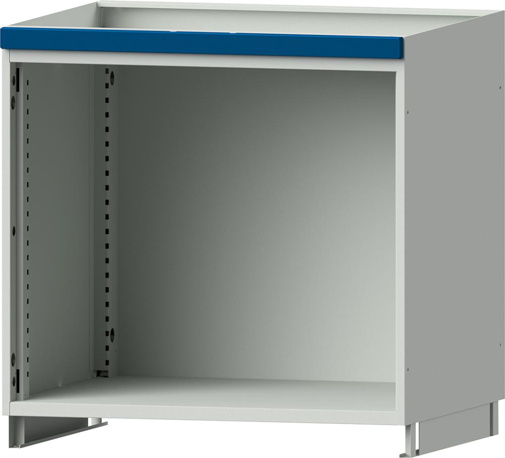 Aufsatzschrank leer B865 x T720 x H800 mm RAL 7035/5012