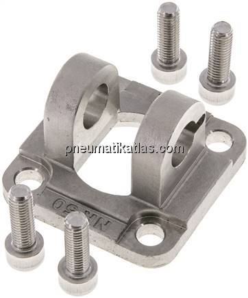 ISO 15552-Gabelschwenkbefestigung 50 mm, 1.4401