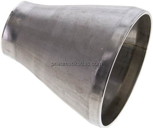 Reduzierstück 88,9x2,3mm - 42,4x2,0mm, 1.4571 geschweißt