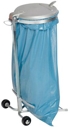 Abfallsammler 120 l verz.fahrbar KS-Deckel VAR