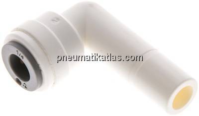 Winkel-Steckanschluss 3/8" (9,52 mm) Stecknippel-1/4" (6,35 mm) Schlauch, IQS-LE