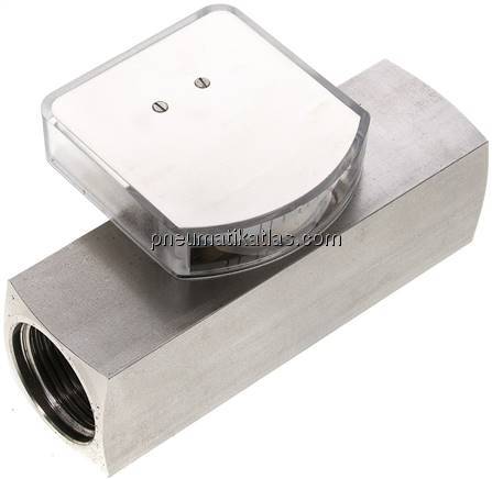 Durchflussmesser G 1" (IG), 8 - 24 l/min, 1.4571