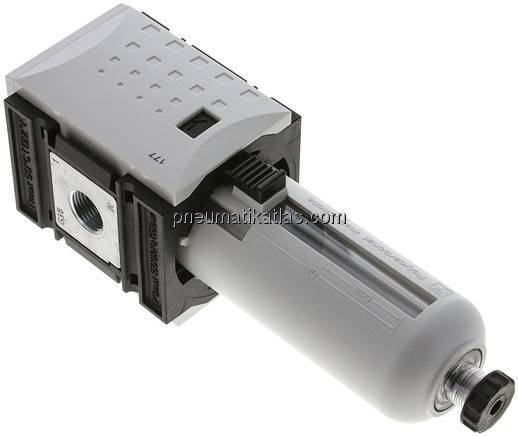 FUTURA Filter, G 3/8", Kunststoffbehälter mit Schutzkorb