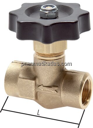 Exemplarische Darstellung: Nadelventil (G 1/4" - G