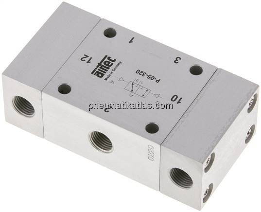 3/2-Wege Pneumatikimpulsventil, G 1/8", Standard