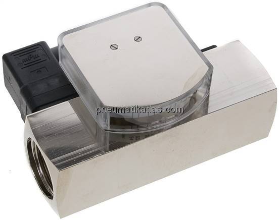 Durchflussmesser/-wächter, 8 - 24 l/min, Messing vernickelt