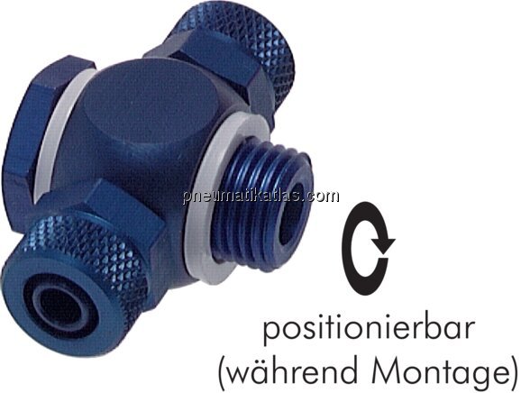 Exemplarische Darstellung: CK-T-Schlauchverschraub