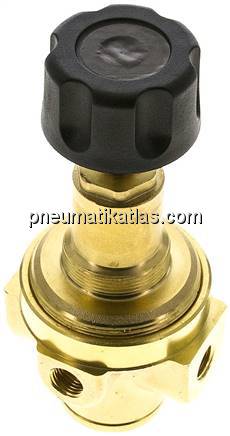 Druckregler, Messing, G 1/4", 2 - 30bar (Standard)