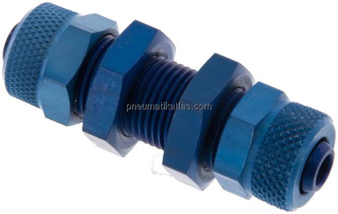 Schott-Verschraubung 8x6 - 8x6mm, Aluminium