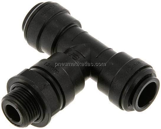 T-Steckanschluss G 3/8"-12mm, IQS-FDA