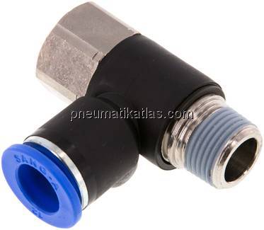 Winkel-Steckanschluss, I/A R 3/8"-12mm, IQS-Standard