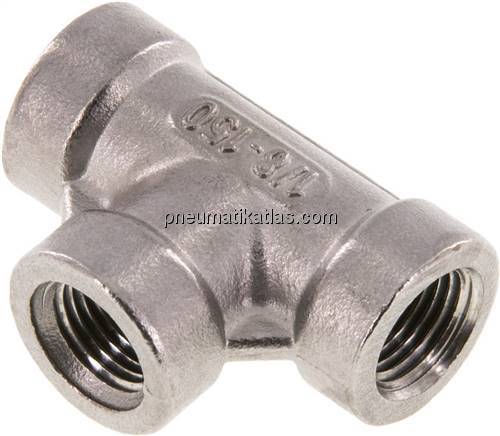 T-Stück NPT 1/8" (IG), 1.4408