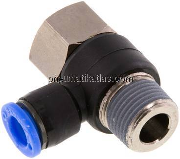 Winkel-Steckanschluss, I/A R 3/8"-8mm, IQS-Standard