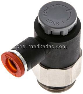 Kompakt-Drosselventil G 1/2"-8mm,zuluftregelnd